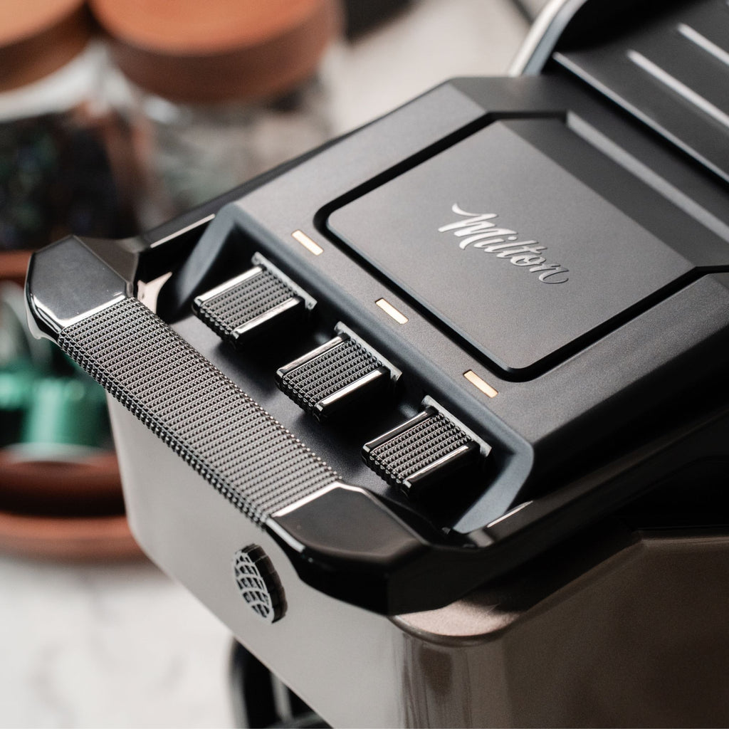 Line1 Espresso and Coffee Machine: Champagne & Grain