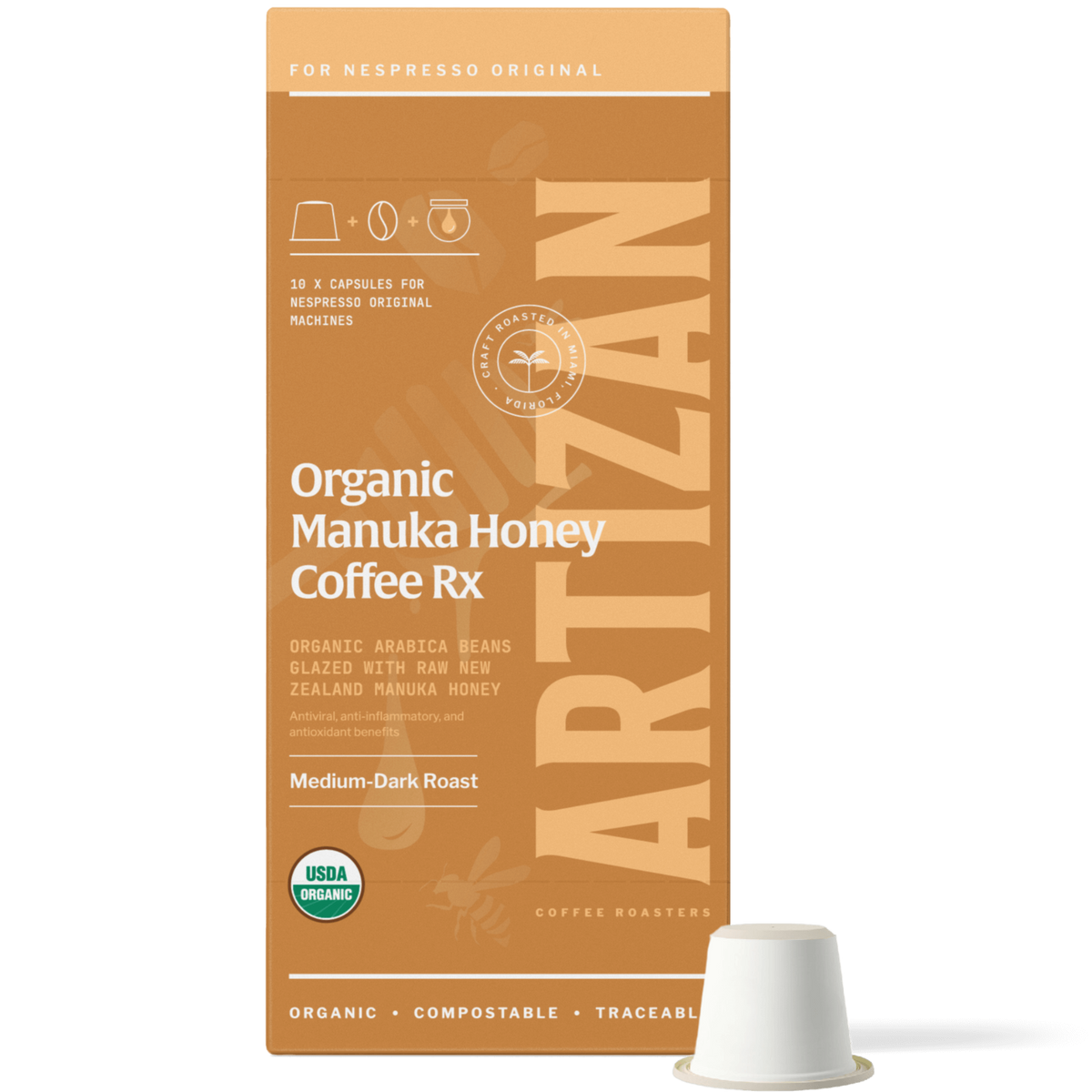 Organic Manuka Honey Coffee - Espresso